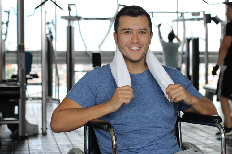 Working Out with a Wheelchair